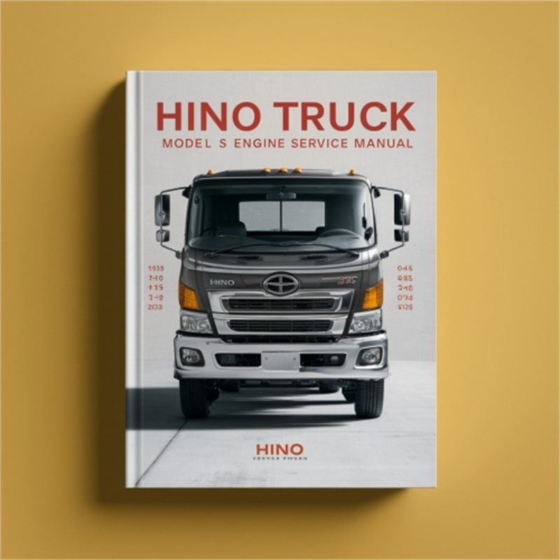 HINO Truck ModelS FR1E FS1E FY1E SH1E SS1 E ZS1 E13C Engine Service Repair Manual 
