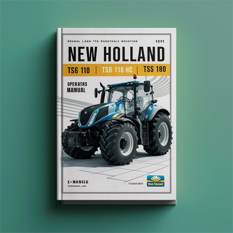 New Holland TS6 110 TS6 110 HC TS6 120 TS6 120 HC TS6 125 TS6 140 Tractor OperatorS Manual 