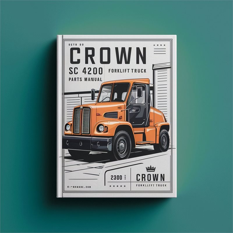 Crown SC 4200 Forklift Truck Parts Manual 