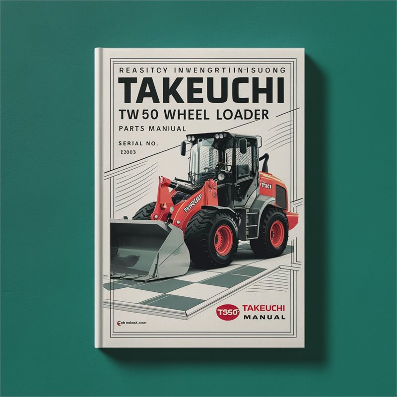 Takeuchi TW50 Wheel Loader Parts Manual (Serial No. E104063) 