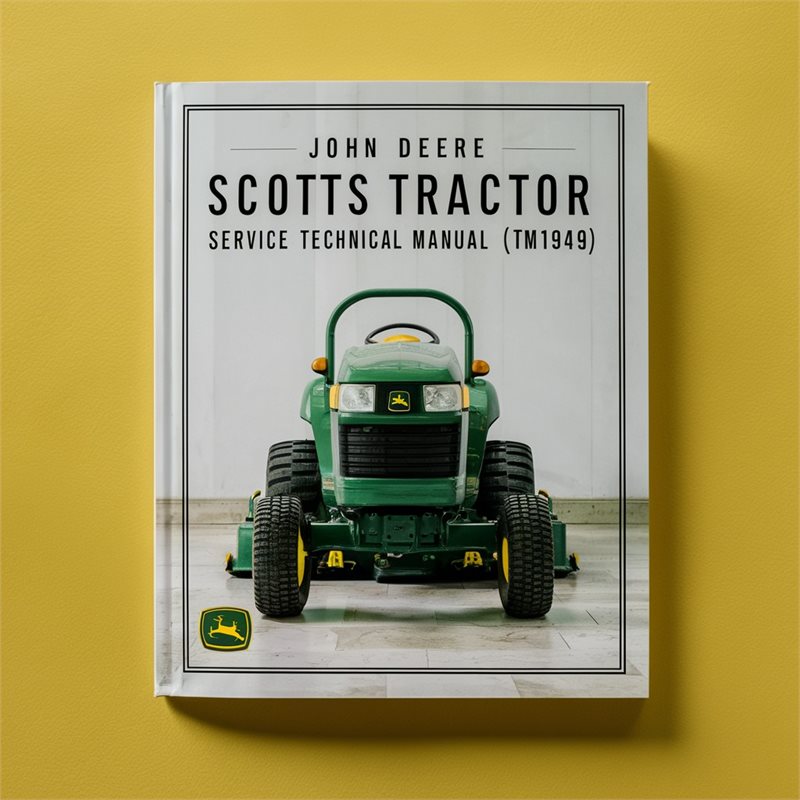 John Deere L1642 L17.542 L2048 L2548 Scotts Lawn Tractor Service Technical Manual(TM1949) 