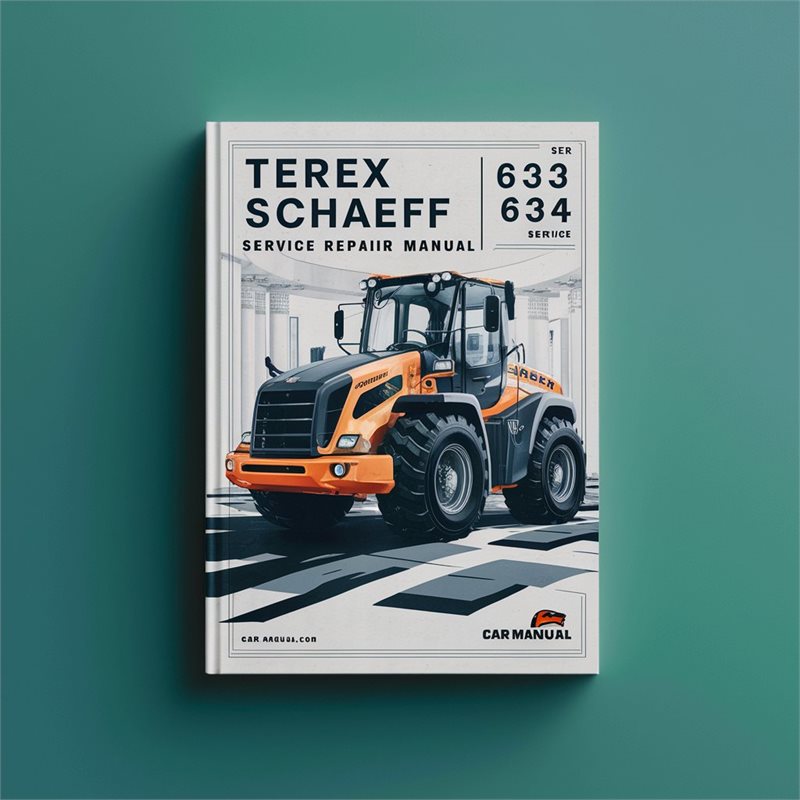 Terex Schaeff SKS 633 634 Service Repair Manual 