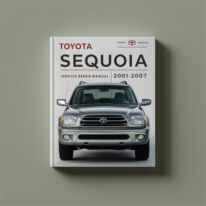 Toyota Sequoia Service Repair Manual 2001-2007 