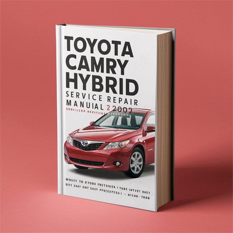 Toyota Camry Hybrid Service Repair Manual 2007-2009 