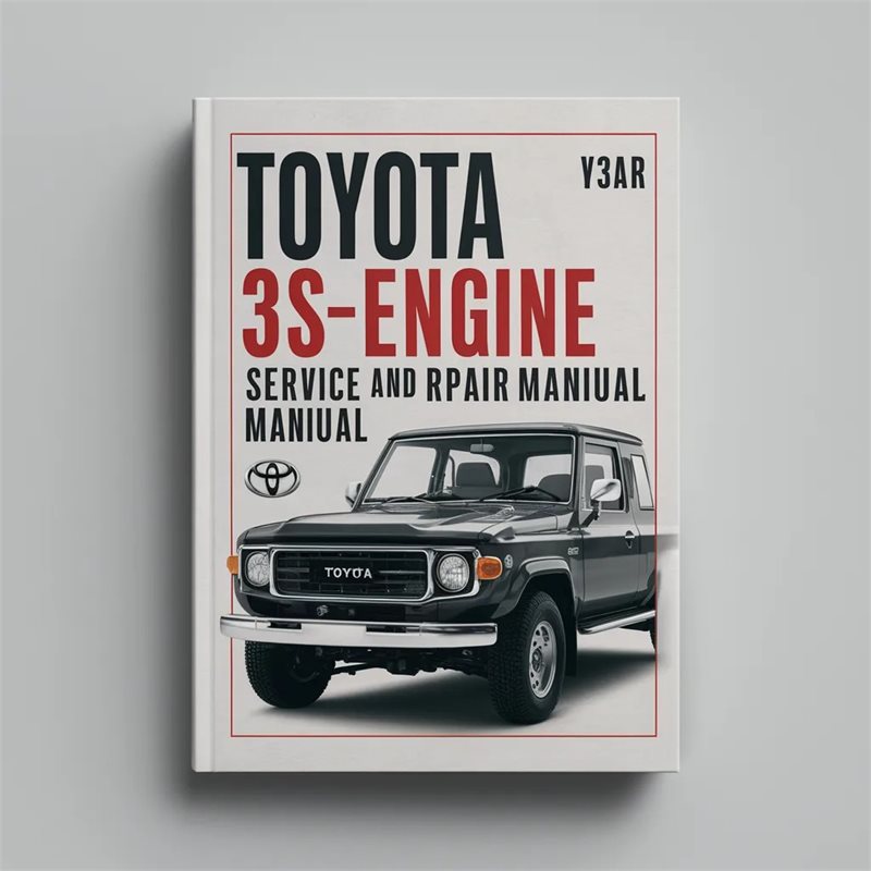 Toyota 3S-GE Engine Service Repair Manual 