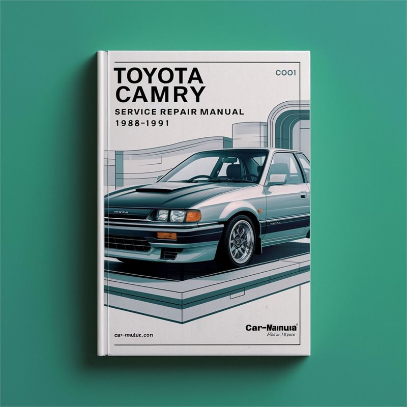 Toyota Camry Service Repair Manual 1988-1991 