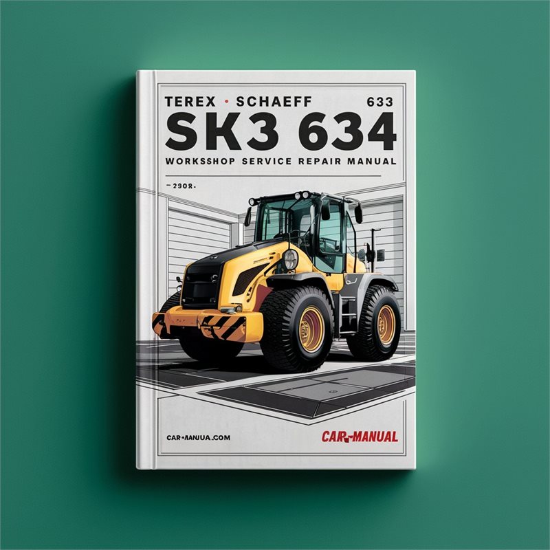 Terex Schaeff SKS 633 634 Workshop Service Repair Manual 