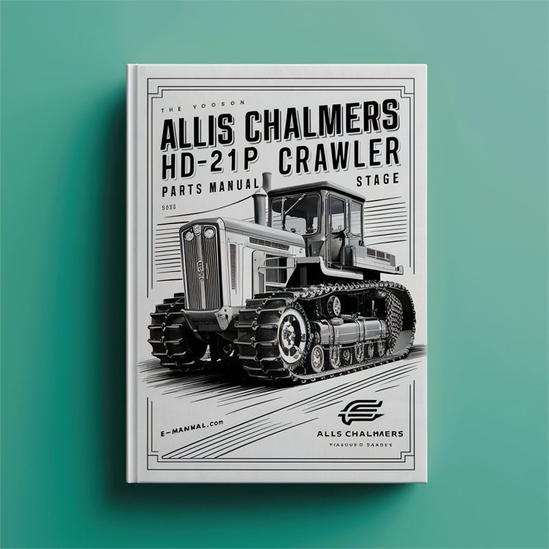 Allis Chalmers HD-21P Crawler Tractor Parts Manual 