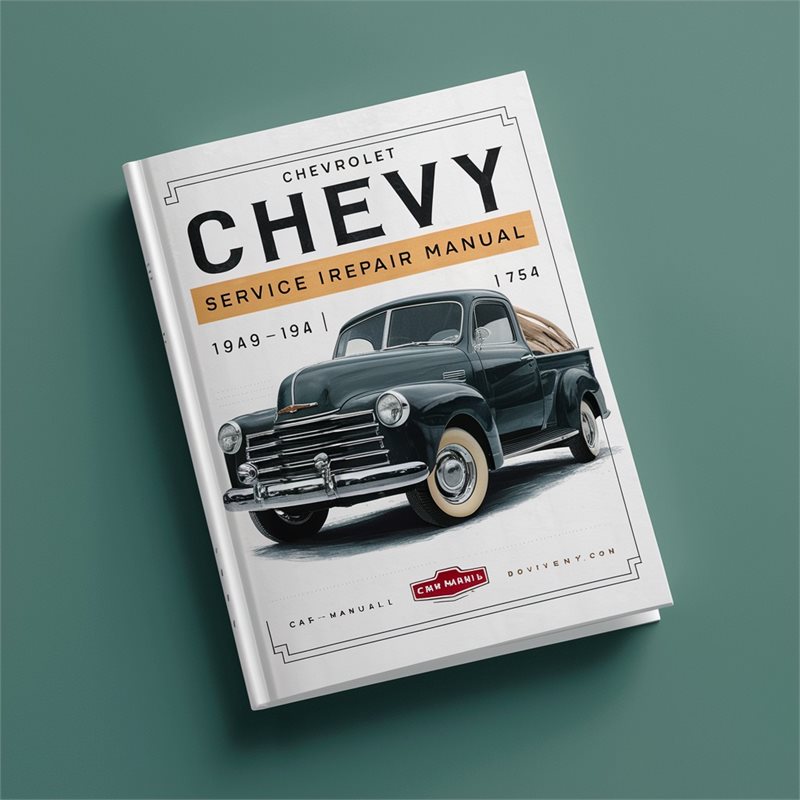 Chevrolet Chevy Service Repair Manual 1949-1954 