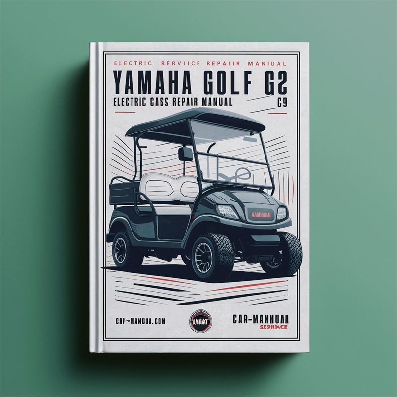 Yamaha Golf Cart G2 G9 Electric Gas Service Repair Manual 