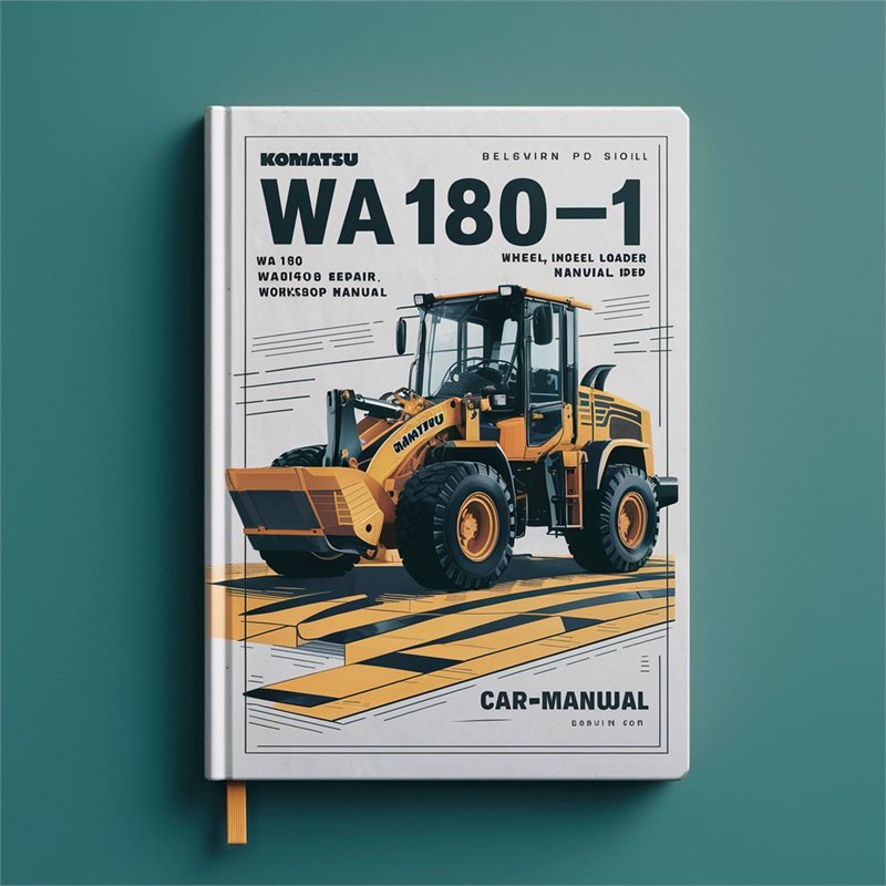  Komatsu WA180-1 WA 180 WA180 Wheel Loader Service Repair Workshop Manual