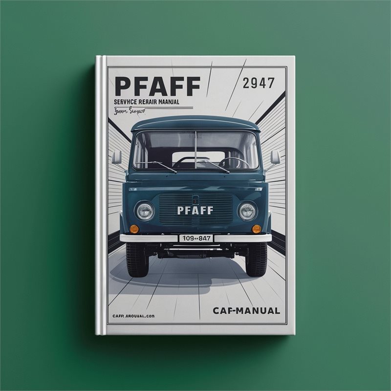 PFAFF 905-947 1010 1011 1014 1015 1019 Service Repair Manual 