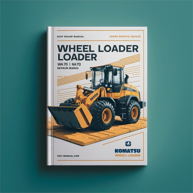 Komatsu Wheel Loader WA70-1 WA 70 WA70 Workshop Shop Service Repair Manual 