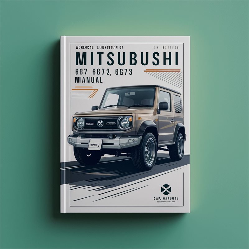 Mitsubushi 6G7 6G71 6G72 6G73 Engine Workshop Manual 