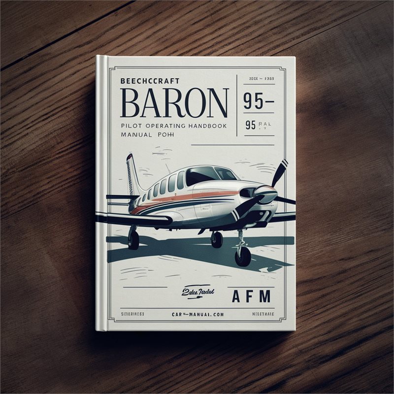 Beechcraft Baron 95-B55 Pilot Operating Handbook Manual POH AFM-PDF 