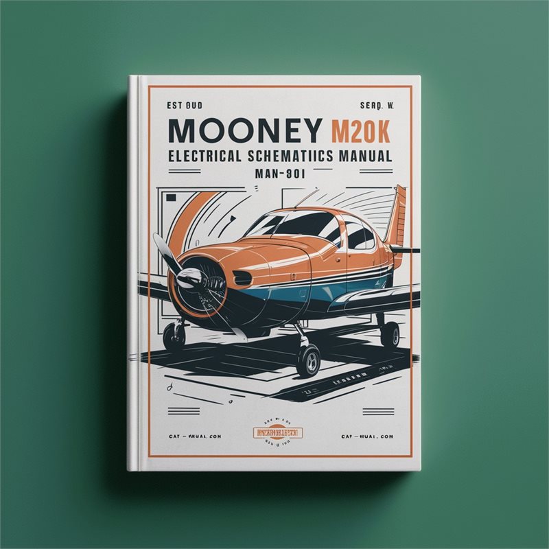 Mooney M20K Electrical Schematics Manual MAN501 M20-K M-20K-PDF 