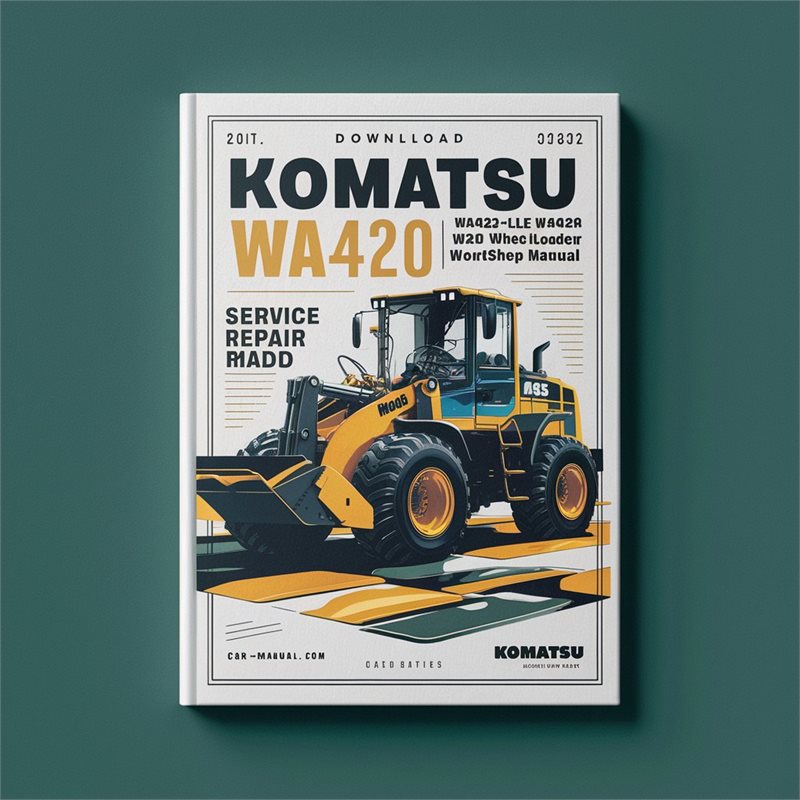  Komatsu WA420-3LE WA420-3L WA420 Wheel Loader Service Repair Workshop Manual