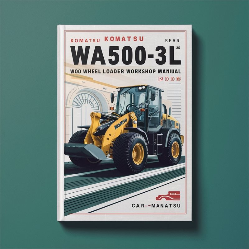  Komatsu WA500-3LE WA500-3L WA 500 Wheel Loader Service Repair Workshop Manual