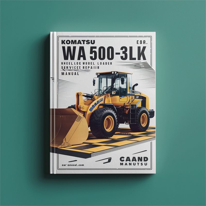  Komatsu WA500-3LK WA 500 Wheel Loader Service Repair Workshop Manual