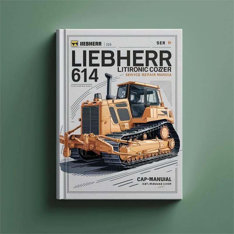Liebherr LR 614 LITRONIC Crawler DOZER Service Repair Manual 