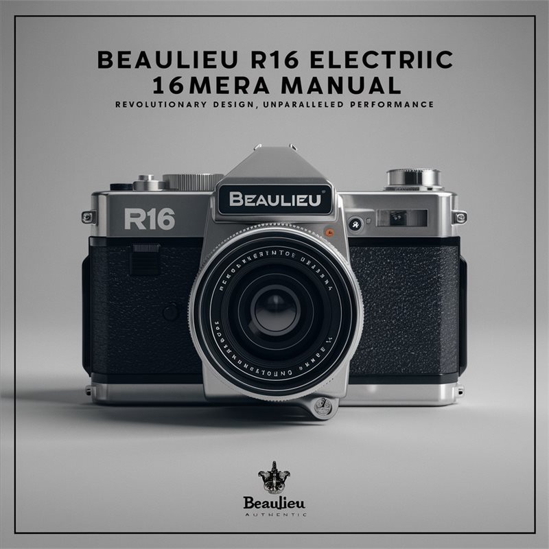 BEAULIEU R16 Electric 16MM CAMERA Manual 