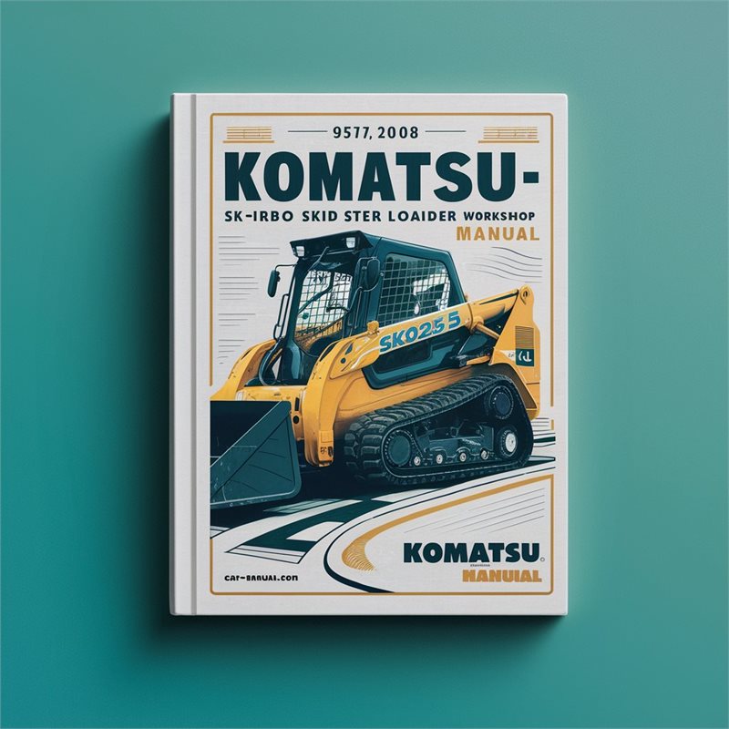 Komatsu SK1026-5 Turbo SKID Steer Loader Workshop Manual 