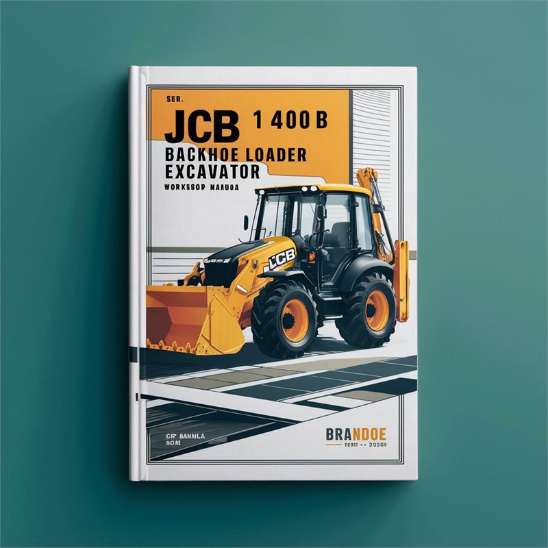 JCB 1400B 1400 Backhoe Loader Excavator Workshop Manual 