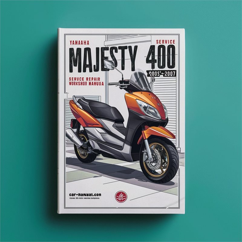 Yamaha MAJESTY 400 YP400 Service Repair Workshop Manual 2005-2007 