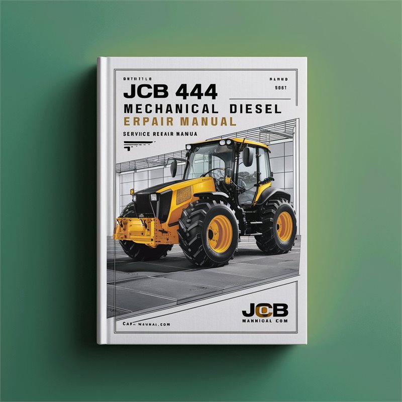 JCB 444 Mechanical Diesel Engine Service Repair Manual 