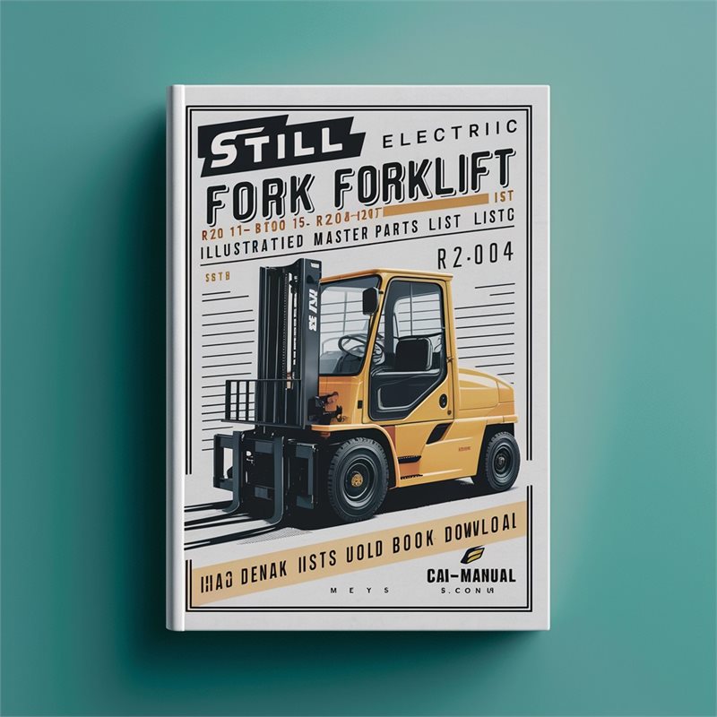 Still Electric Fork Truck R20-15 R2O-16 R20-18 R20-20 Illustrated Master Parts List Manual