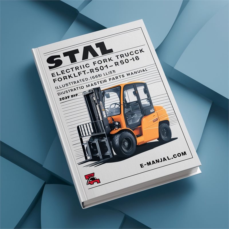 Still Electric Fork Truck Forklift R50-10 R50-12 R50-15 R50-16 Illustrated Master Parts List Manual