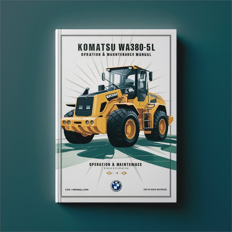 Komatsu WA380-5L Wheel Loader Operation & Maintenance Manual 