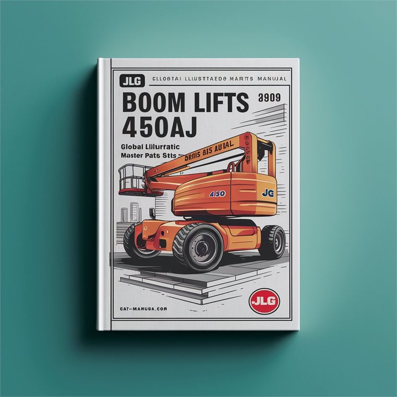 JLG Boom Lifts 450A & 450AJ Series II Global Illustrated Master Parts List Manual 