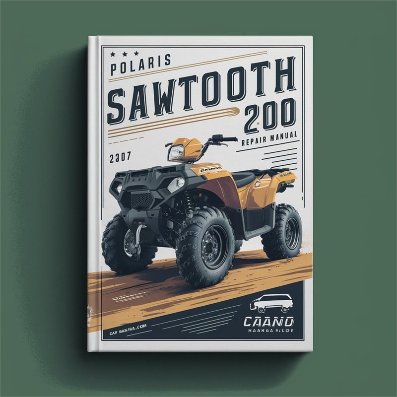 2007 Polaris Phoenix Sawtooth 200 ATV Repair Manual 