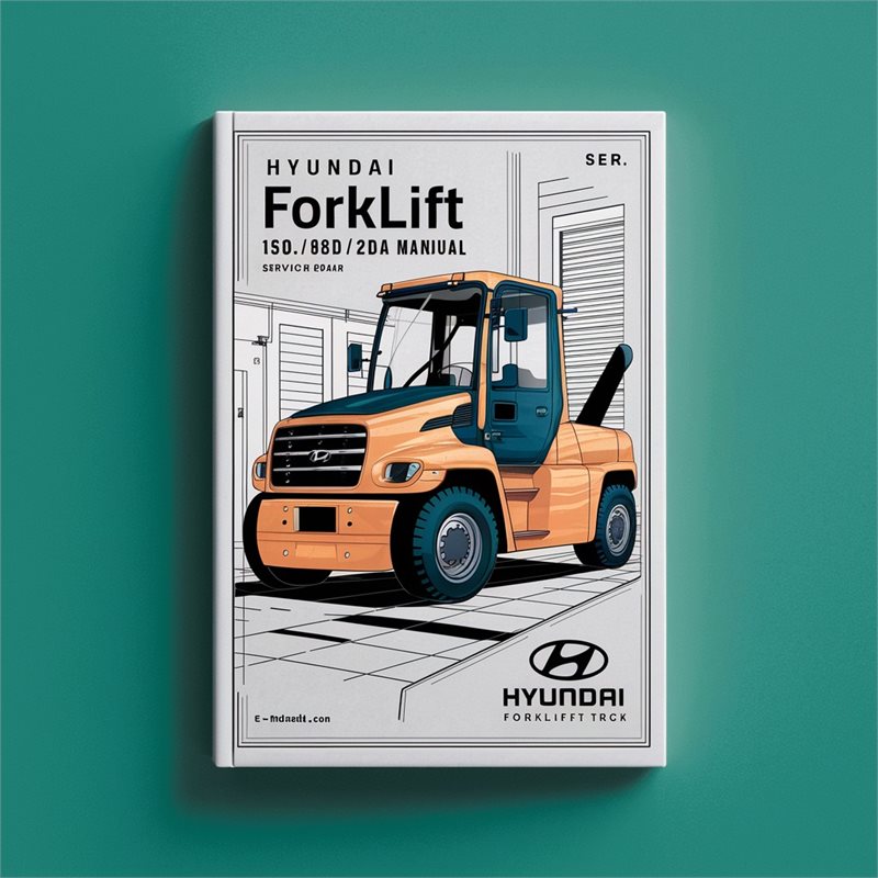 Hyundai Forklift Truck 15D/18D/20DA-7E Service Repair Manual 