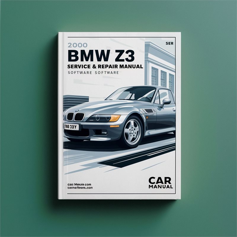 2000 BMW Z3 Service & Repair Manual Software 