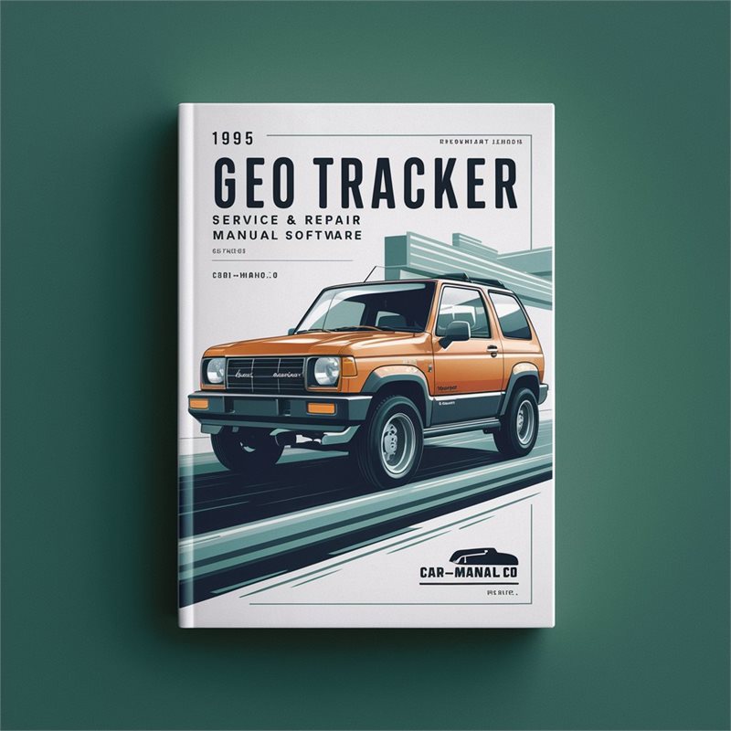 1995 GEO Tracker Service & Repair Manual Software 