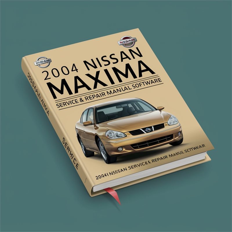 2004 Nissan Maxima Service & Repair Manual Software 