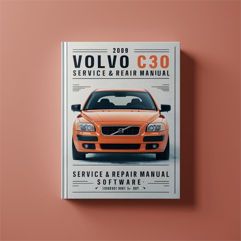 2009 Volvo C30 Service & Repair Manual Software 