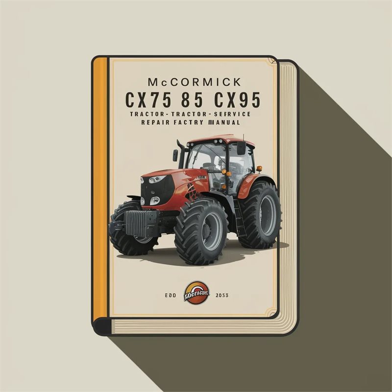 McCormick CX75 CX85 CX95 CX105 Tractor Service Repair Factory Manual 