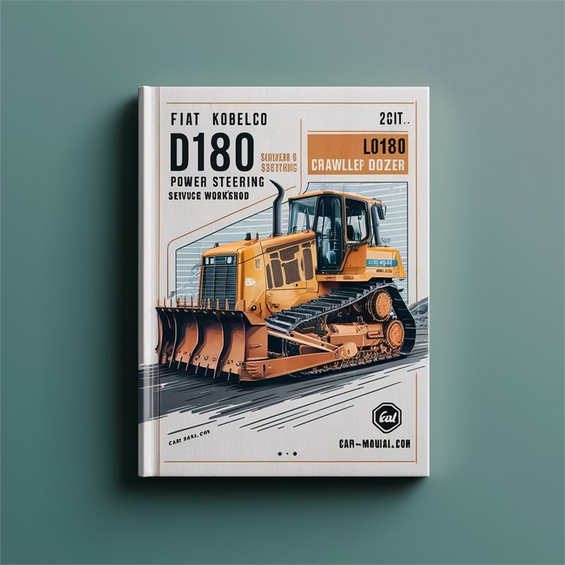 FIAT KOBELCO D180 PS POWER SteerING D180 LGP Crawler DOZER Service Workshop Manual 
