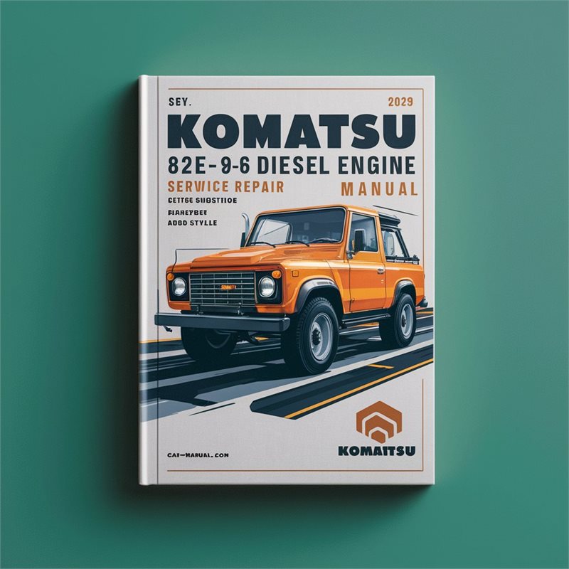 Komatsu 82E-6 98E-6 Diesel Engine Service Repair Manual 
