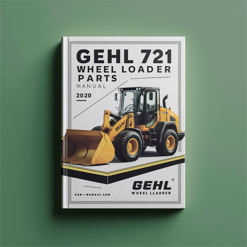 Gehl 721 Wheel Loader Parts Manual 