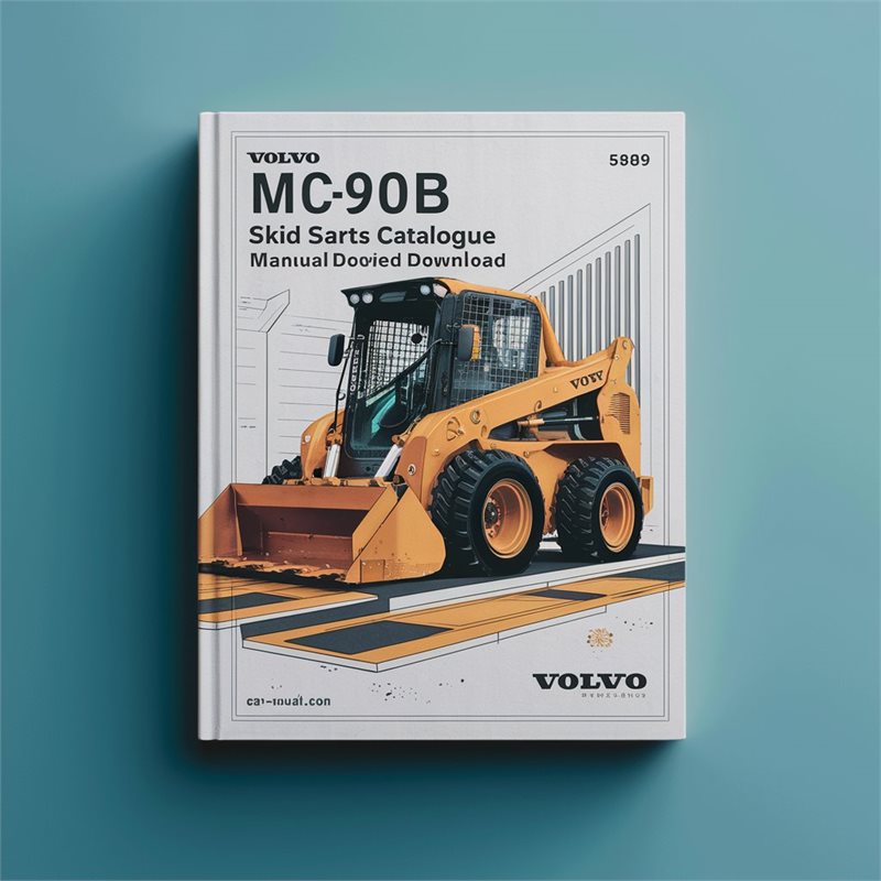 Volvo MC90B Skid Steer Loader Service Parts Catalogue Manual  SN: 61001-62000 70001 and up