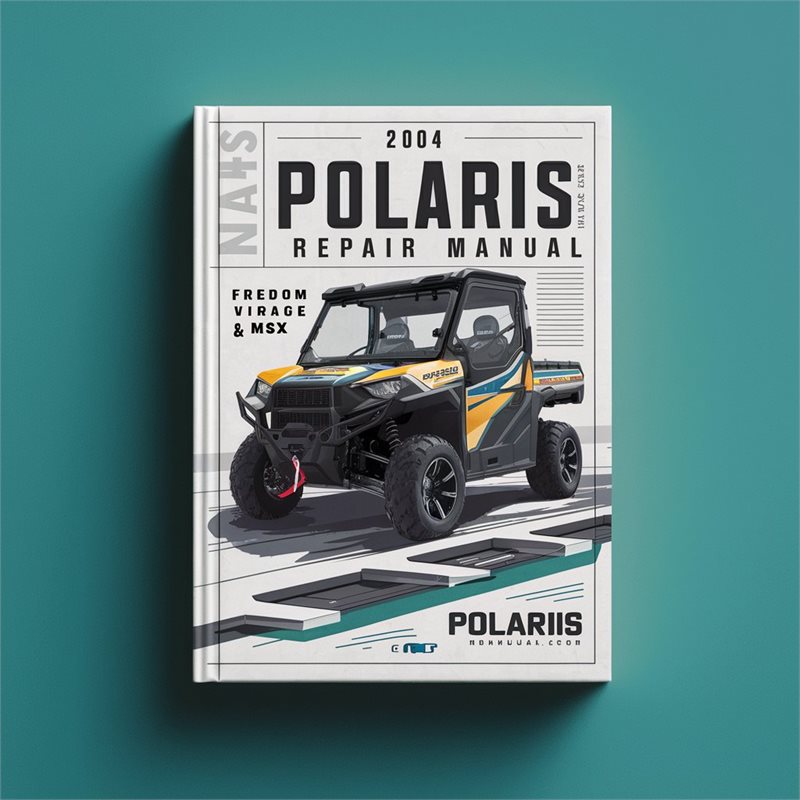 2004 Polaris Repair Manual Freedom Virage Genesis & MSX 140 