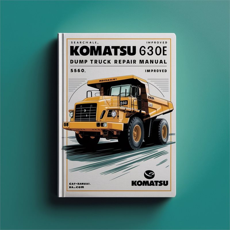 Komatsu 630E Dump Truck Service Shop Repair Manual-SEARCHABLE-Improved-PDF 