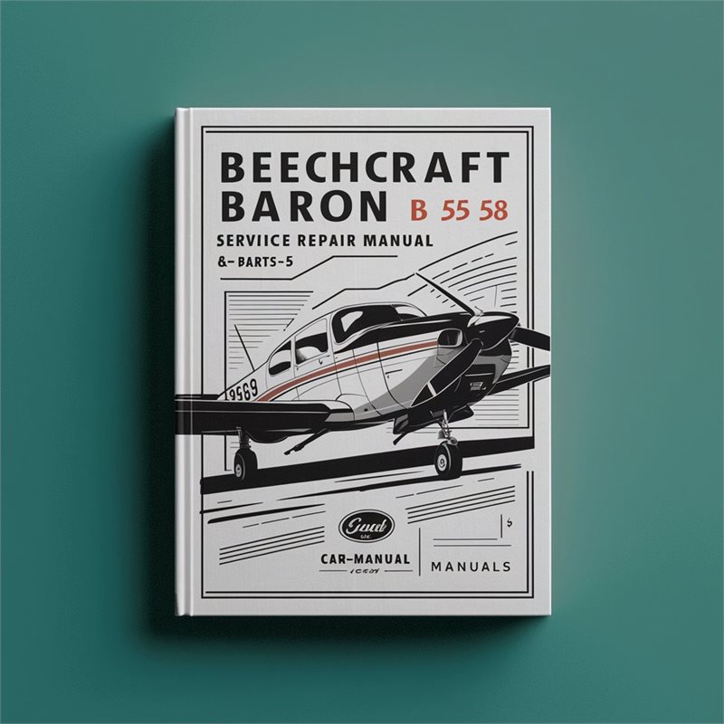 Beechcraft Baron B 55 56 58 Service Repair Manual & Parts -5- Manuals-Improved-PDF 