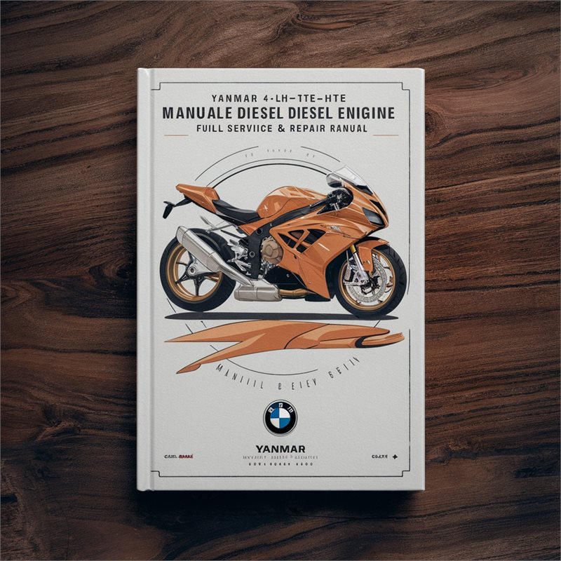 YANMAR 4LH-TE HTE DTE STE Marine Diesel Engine Full Service & Repair Manual 