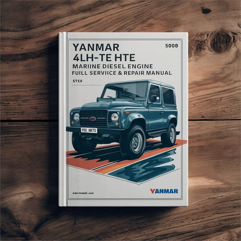 YANMAR 4LH Series Marine Diesel Engine Full Service & Repair Manual 