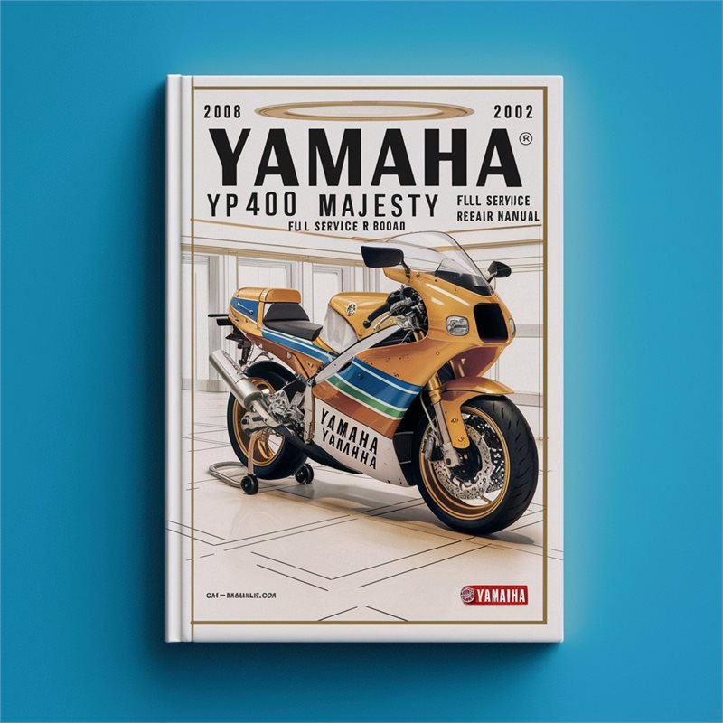 Yamaha YP400X YP400 MAJESTY Full Service & Repair Manual 2008-2012 